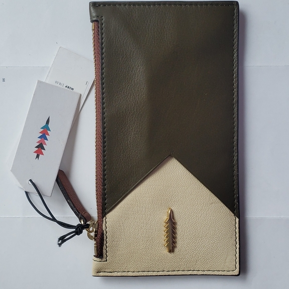 Thacker Women's Leather Ava Wallet New - Picture 3 of 5